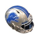 Barry Sanders Signed Full Size Speed Pro Helmet Detroit Lions SCHWARTZ Authentic