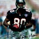 Andre Rison Signed 8x10 Photo - Atlanta Falcons - NFL COA Autographed "BAD MAN"