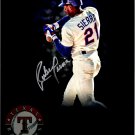 Ruben Sierra Signed 8x10 Photo Autograph Texas Rangers Edit AWM COA
