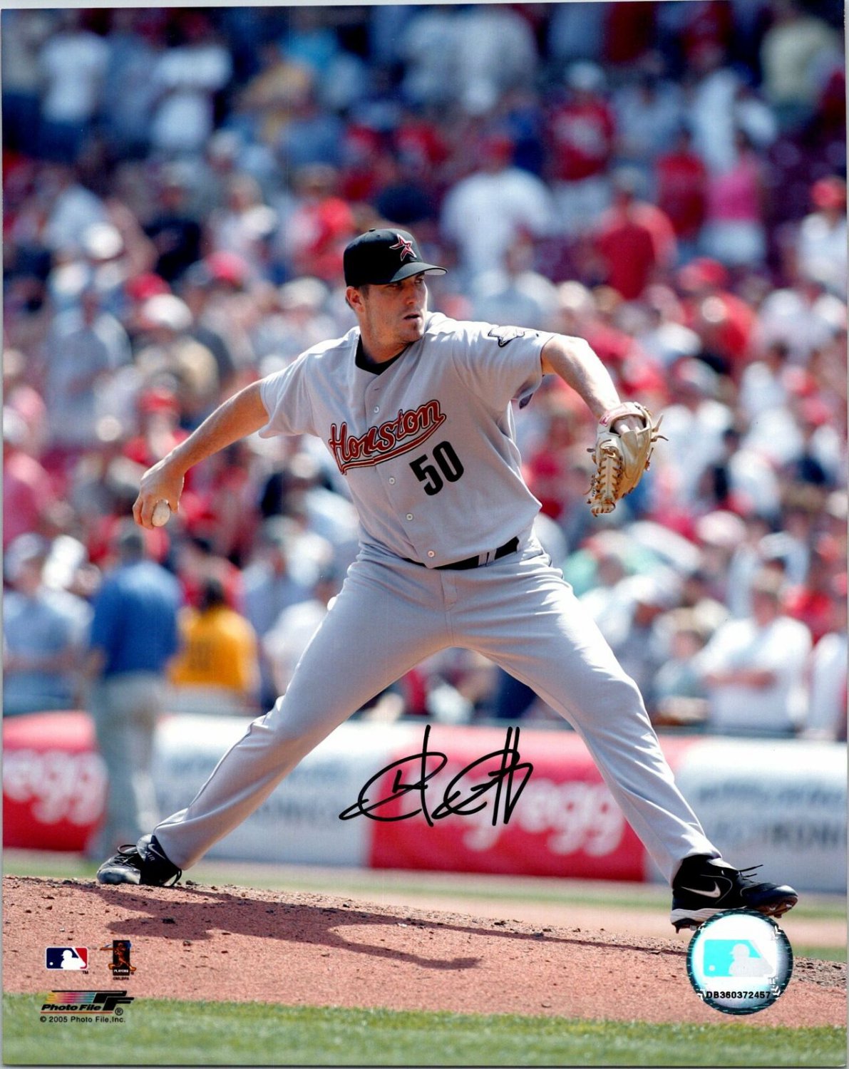 Chad Qualls Signed 8x10 Photo - Houston Astros Autographed AWM COA