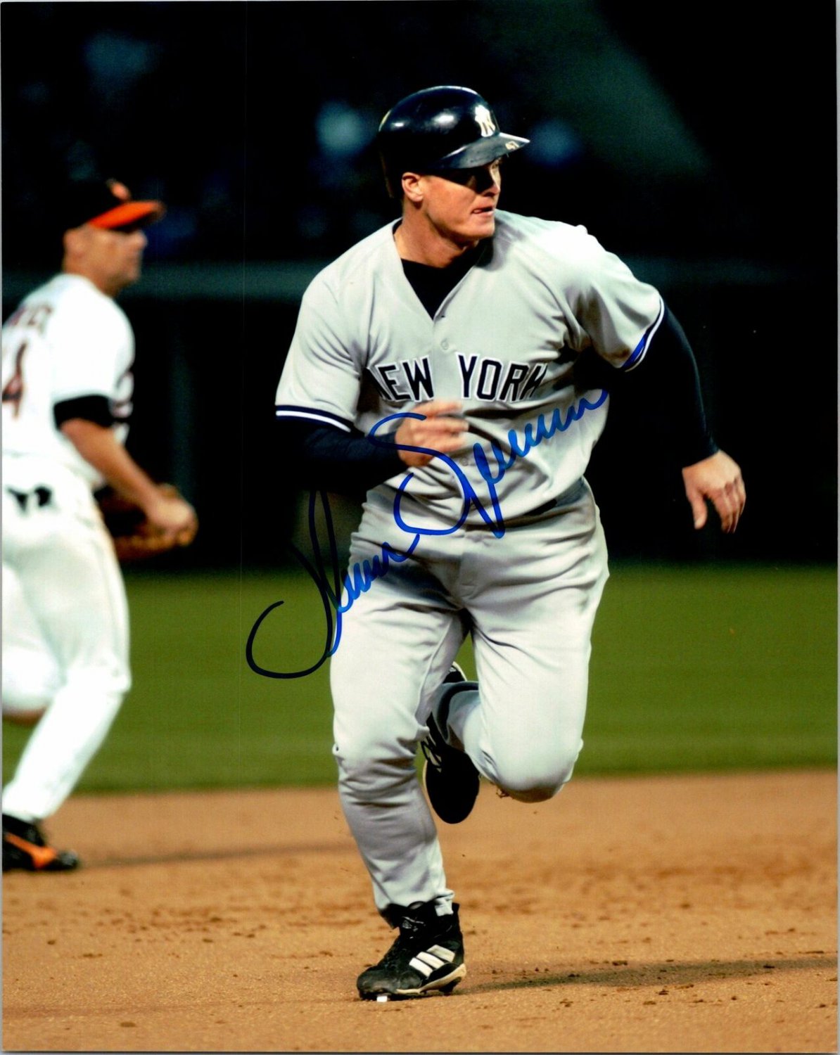 Shane Spencer Signed 8x10 Photo New York Yankees Autographed AWM COA 2