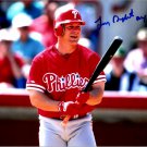 Lenny Dykstra Signed 8x10 Photo MLB Autograph Philadelphia Phillies COA