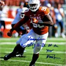 Charles Omenihu Signed 8x10 Photo Autographed Texas Longhorns - Texans TRISTAR