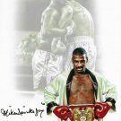 Michael Spinks Signed 8x10 Photo - Boxing Fighter Edit - AWM COA