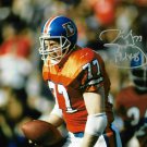 Karl Mecklenburg Signed 8x10 Photo AWM Authenticated COA NFL Denver Broncos