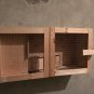 Tortoise Reptile Table 2Tier House With Ramp Holder Hide Shelter Run Den
