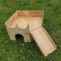 Rabbit Castle Shelter House Two Storey Hideaway Hideout With Ramp Small Animal