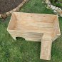 Guinea Pig House Shelter Hide Out Castle Two Tiered Play Hideaway Improved Ramp