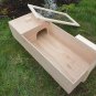 Tortoise Reptile Table House With Ramp Holder And Mesh Lid Hide Shelter Run Den