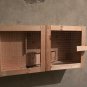 Tortoise Reptile Table House With Ramp Holder And Mesh Lid Hide Shelter Run Den