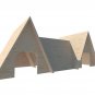 Rabbit Mountain House Tent Hideout Hideaway With Ramps Exercise Home