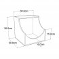 Chicken Nest Boxes Single Size 30cm x 30cm x 30cm Coop Nest Box Chickens Hens