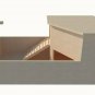 Tortoise Reptile Table 2Tier House Hide Shelter Run