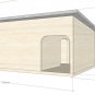 Double Hedgehog Hibernation House Wildlife Shelter Habitat Nest Box