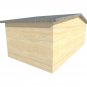 Double hedgehog hibernation house Wildlife Shelter Habitat Nest Box