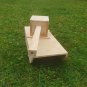 Tank Small Animal House Tunnel Play Peek A Boo 2 Tier Playhouse For Rabbit