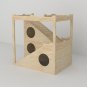 Rabbit 2 Floor With Ramp and Tower House Shelter Hideout Hideaway Hutch Small