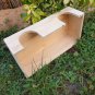 Small Animal 2 Entrance Shelter House Small Animal Hideaway Hutch Custom Sizes
