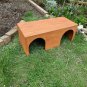 Small Animal 2 Entrance Shelter House Small Animal Hideaway Hutch Custom Sizes