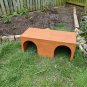 Small Animal 2 Entrance Shelter House Small Animal Hideaway Hutch Custom Sizes