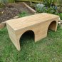 Small Animal 2 Entrance Shelter House Small Animal Hideaway Hutch Custom Sizes