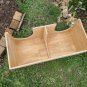 Small Animal 2 Entrance Shelter House Small Animal Hideaway Hutch Custom Sizes
