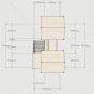 Hamster Two Houses With Balcony Castle Shelter Two Tiered Small Animal Hideout