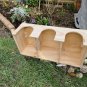 Guinea Pig Three Entrance With Dividers Hop Up House Dormitory Flats