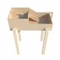 Tortoise Reptile 2tier Standing Table House With Ramp Holder Hide Shelter Run