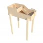 Tortoise Reptile 2tier Standing Table House With Ramp Holder Hide Shelter Run