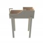 Tortoise Reptile 2tier Standing Table House With Ramp Holder Hide Shelter Run