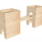 Two Tower Turrets For Guinea Pigs Play House Exercise Small Animal House