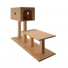 Cat hHuse Activity Stand Hideaway Playhouse Toy Furniture Accessories