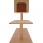 Cat hHuse Activity Stand Hideaway Playhouse Toy Furniture Accessories