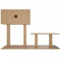 Cat hHuse Activity Stand Hideaway Playhouse Toy Furniture Accessories