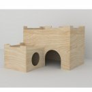 Rabbit 2 Tier Large House Castle Shelter Hideout Hideaway Hutch Small Animal