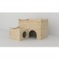 Rabbit 2 Tier Large House Castle Shelter Hideout Hideaway Hutch Small Animal