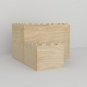 Rabbit 2 Tier Large House Castle Shelter Hideout Hideaway Hutch Small Animal