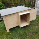 Rabbit Hutch For Cage Run Small Animal House Sliding Doors With Lock