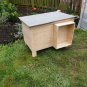 Rabbit Hutch For Cage Run Small Animal House Sliding Doors With Lock
