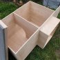 Rabbit Hutch For Cage Run Small Animal House Sliding Doors With Lock