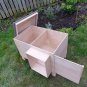 Rabbit Hutch For Cage Run Small Animal House Sliding Doors With Lock
