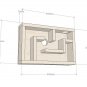 Hamster House Tunnel Maze Small Animal Hideouts & Tunnel