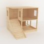 Rabbit House With Feeder Drinking Station Wooden House Shelter Hideout Hideaway