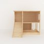 Rabbit House With Feeder Drinking Station Wooden House Shelter Hideout Hideaway