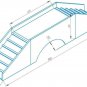 Tortoise Hedgehog Long Ramp Bridge House Hideout Small Animal Exercise Toy