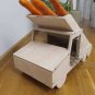 Guinea Pig Katyusha Rocket Launcher Feeder Hideaway House Manor Furniture