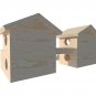 Hamster two towers houses Castle Shelter two tiered small animal Hideout