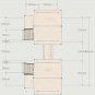 Hamster two towers houses Castle Shelter two tiered small animal Hideout