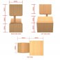 Cat Two Tiered House Hideaway Playhouse Toy Furniture Accessories